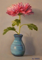 Radiant Dalia, painting